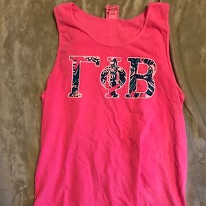 gamma phi beta tank top
